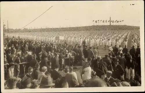 Foto Ak Köln am Rhein, Turnfest, 1928