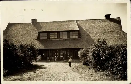 Ak Schoorl Nordholland Niederlande, Doopsgezind Broederhuis, Ingang