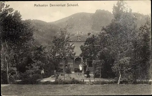 Ak Schoorl Nordholland Niederlande, Melksalon Dennenlust