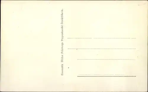 Ak Örnsköldsvik Schweden, Teilansicht, Häuser, Villas