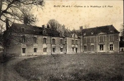 Ak Blou Maine-et-Loire, Chateau de la Modethaye