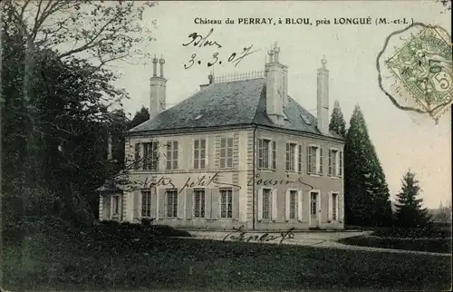 Ak Blou Maine-et-Loire, Chateau du Perray