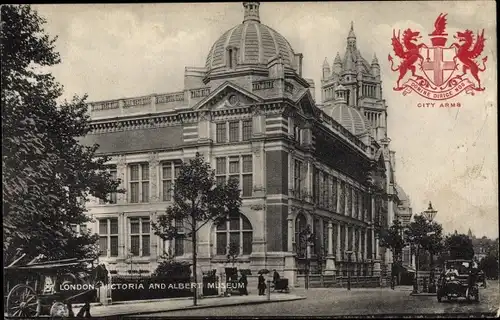 Wappen Ak London City, Victoria and Albert Museum, City Arms