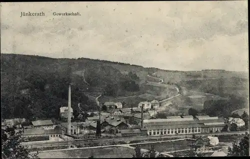 Ak Jünkerath in der Eifel, Gewerkschaft, Fabrikgelände