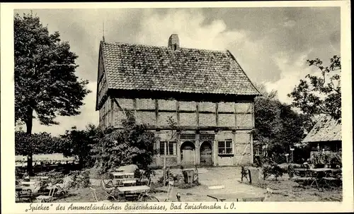 Ak Bad Zwischenahn in Oldenburg, Ammerländisches Bauernhaus Spiekerwirtschaft