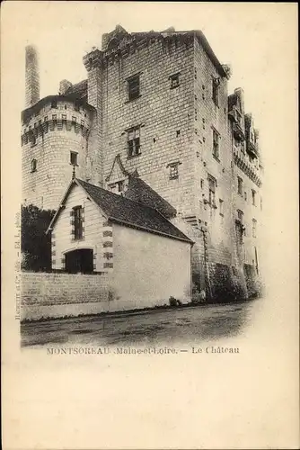 Ak Montsoreau Maine et Loire, Le Chateau