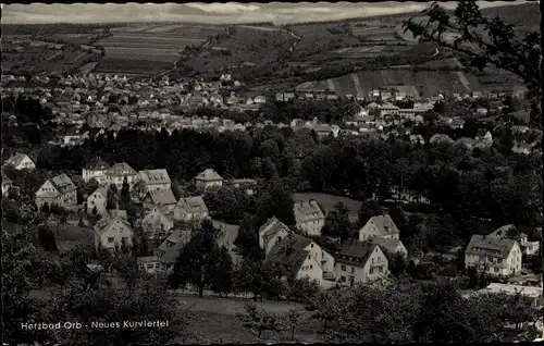 Ak Bad Orb in Hessen, Neues Kurviertel