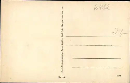 Ak Bad Orb im Spessart, Wegscheide, Kindererholungsstätte