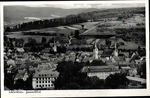 Ak Schlüchtern in Hessen, Gesamtansicht