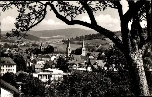 Ak Schlüchtern in Hessen, Bergwinkel, Teilansicht