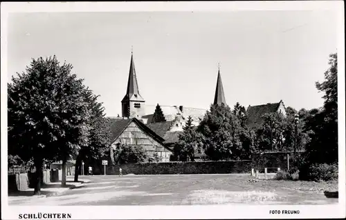 Ak Schlüchtern in Hessen, Teilansicht