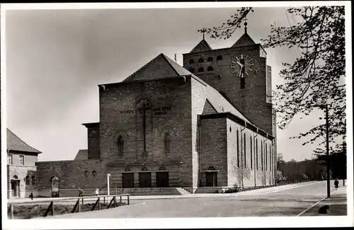 Ak Aschaffenburg in Unterfranken, Herz Jesu Kirche