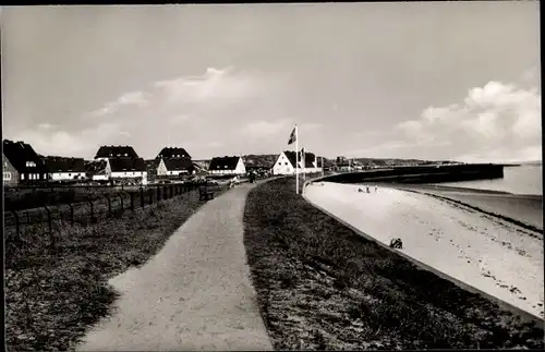 Ak Hörnum auf Sylt Nordfriesland, Promenadenpartie