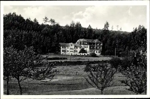 Ak Hohegrete Pracht im Westerwald, Erholungsheim, Wald