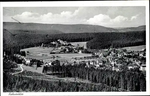 Ak Hahnenklee Bockswiese Goslar im Harz, Panorama