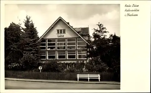 Ak Hahnenklee Bockswiese Goslar, Haus Luise, Krusestraße 97