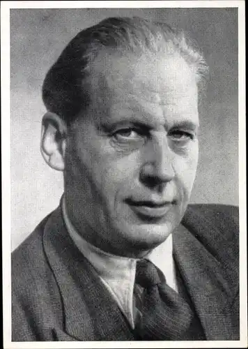 Ak Herbert Warnke, Vorsitzender des FDGB Bundesvorstandes, DDR