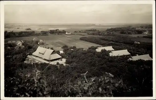 Ak Schoorl Nordholland Niederlande, Doopsgezind Broederschapshuis, In Vogelvlucht