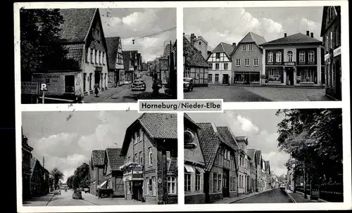 Ak Horneburg im Alten Land, Detailansichten, Lindenhof