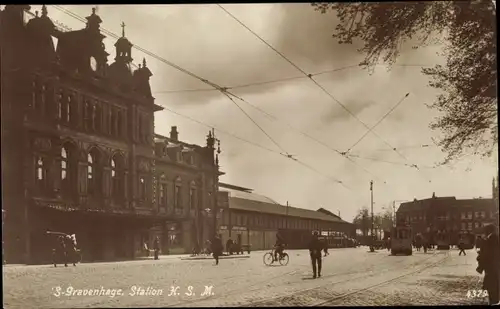 Ak 's Gravenhage Den Haag Südholland, Station H. S. M.