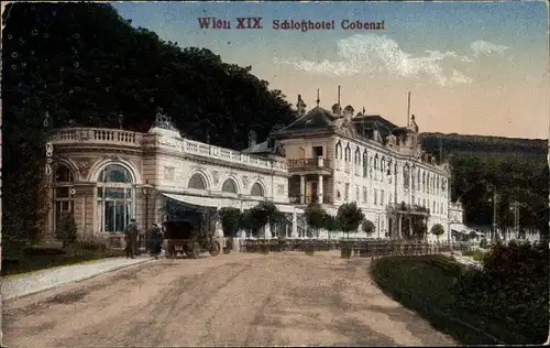 Ak Wien XIX. Döbling, Schlosshotel Cobenzl, Reisenberg