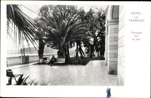 Ak Sorrento Campania, Hotel La Terrazza, Terrasse sur la mer