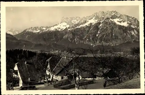 Ak Sankt Jakob am Thurn Puch bei Hallein in Salzburg, Gut Hochgols, Untersberg