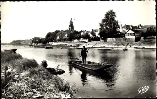 Ak La Pointe Bouchemaine  Maine et Loire, Les Bords de la Loire