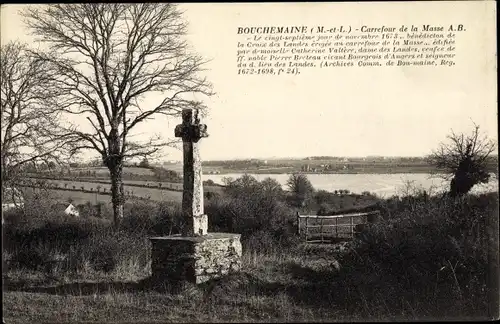 Ak Bouchemaine Maine et Loire, Carrefour de la Masse