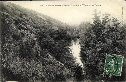 Ak La Boissière sur Evre Maine et Loire, L'Evre, Les Coteaux