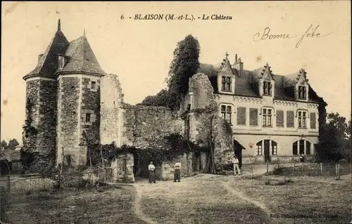 Ak Blaison Maine-et-Loire, Le Chateau