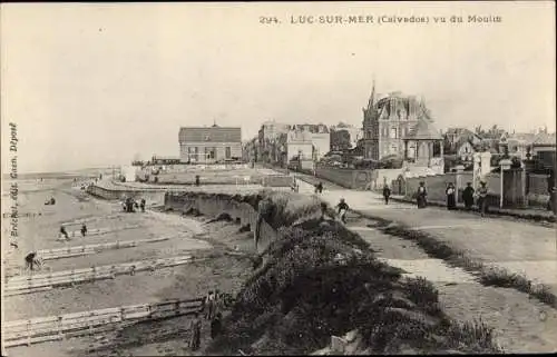 Ak Luc sur Mer Calvados, Vu du Moulin