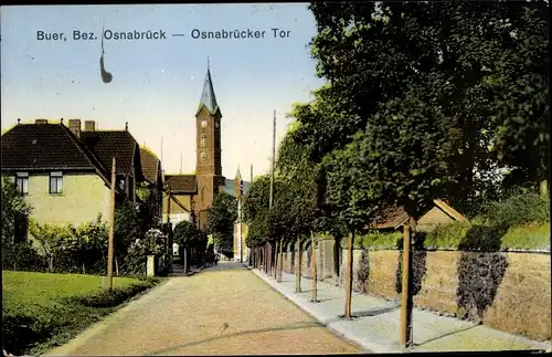 Ak Buer Melle in Niedersachsen, Osnabrücker Tor
