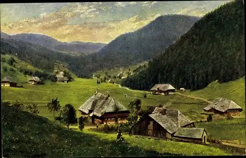 Künstler Ak Hoffmann, H., Todtmoos im Hochschwarzwald, Schwarzwaldserie III Blatt 8
