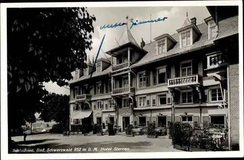 Ak Schluchsee im Schwarzwald, Hotel Sternen