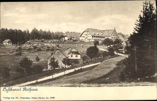 Ak Rothaus Grafenhausen im Schwarzwald, Teilansicht