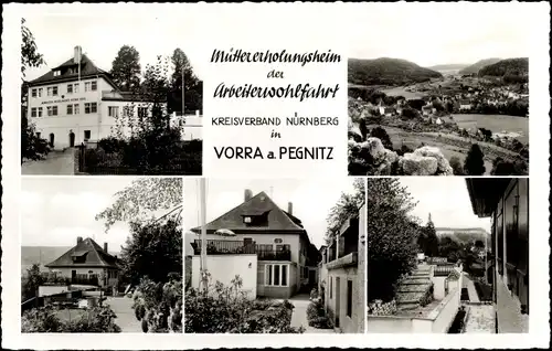 Ak Vorra an der Pegnitz, Müttererholungsheim d. Arbeiterwohlfahrt, Teilansicht