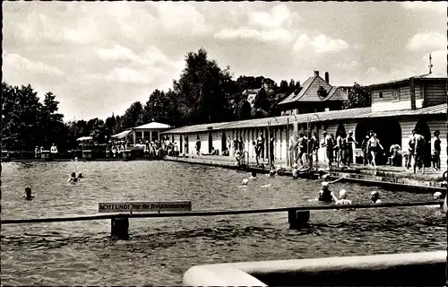 Ak Hersbruck in Mittelfranken, Strudelbad