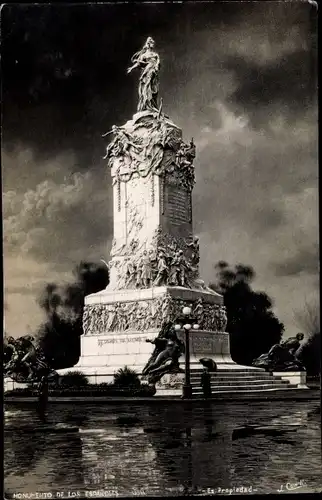 Ak Buenos Aires Argentinien, Monumento de los españoles