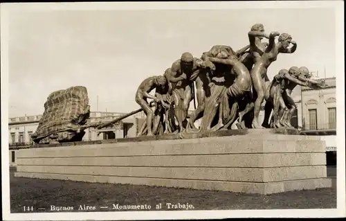 Ak Buenos Aires Argentinien, Monumento al Trabajo