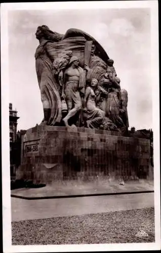 Ak Le Havre Seine Maritime, Monument aux Morts de la Grande Guerre