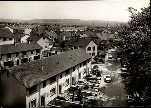 Ak Wiesloch in Baden Württemberg, Blick in die Waldstraße