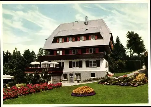 Ak Hinterzarten im Schwarzwald, Hotel Garni Bergfried