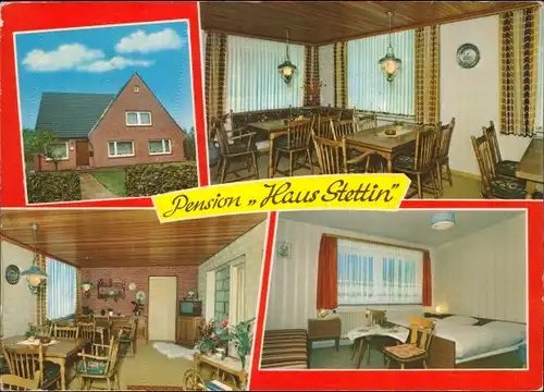 Ak Nordseebad Sankt Peter Ording, Haus Stettin, Ostlandstraße 20