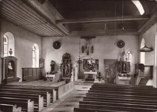 Ak Kraftshof Nürnberg in Mittelfranken Bayern, St. Georgskirche