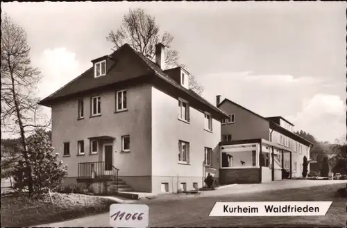 Ak Fornsbach Murrhardt in Württemberg, Kurheim Waldfrieden