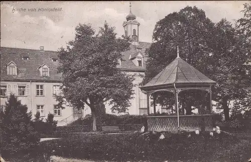 Ak Königsfeld im Schwarzwald Baden, Kirche