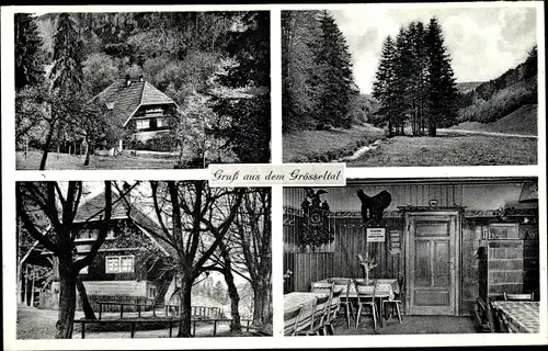 Ak Neuenbürg im Schwarzwald Württemberg, Wirtschaft im Gösseltal