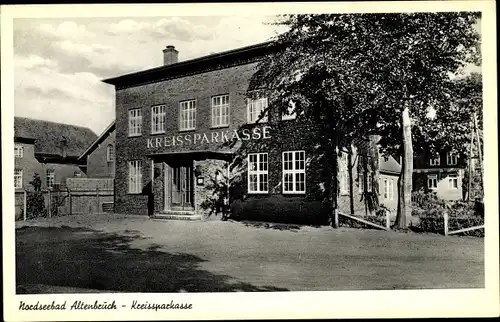 Ak Altenbruch Cuxhaven in Niedersachsen, Kreissparkasse