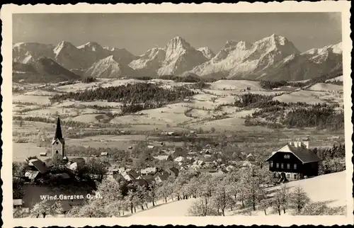 Ak Windischgarsten Oberösterreich, Gesamtansicht, Winter